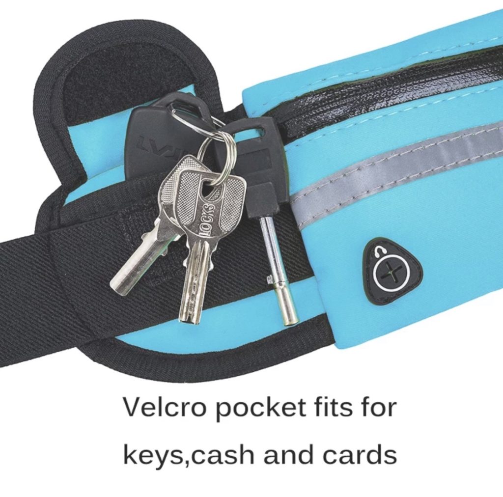 velcro pocket fits key