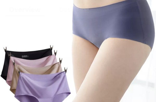 Women’s Spandex Seamless Silk Ice Underwear